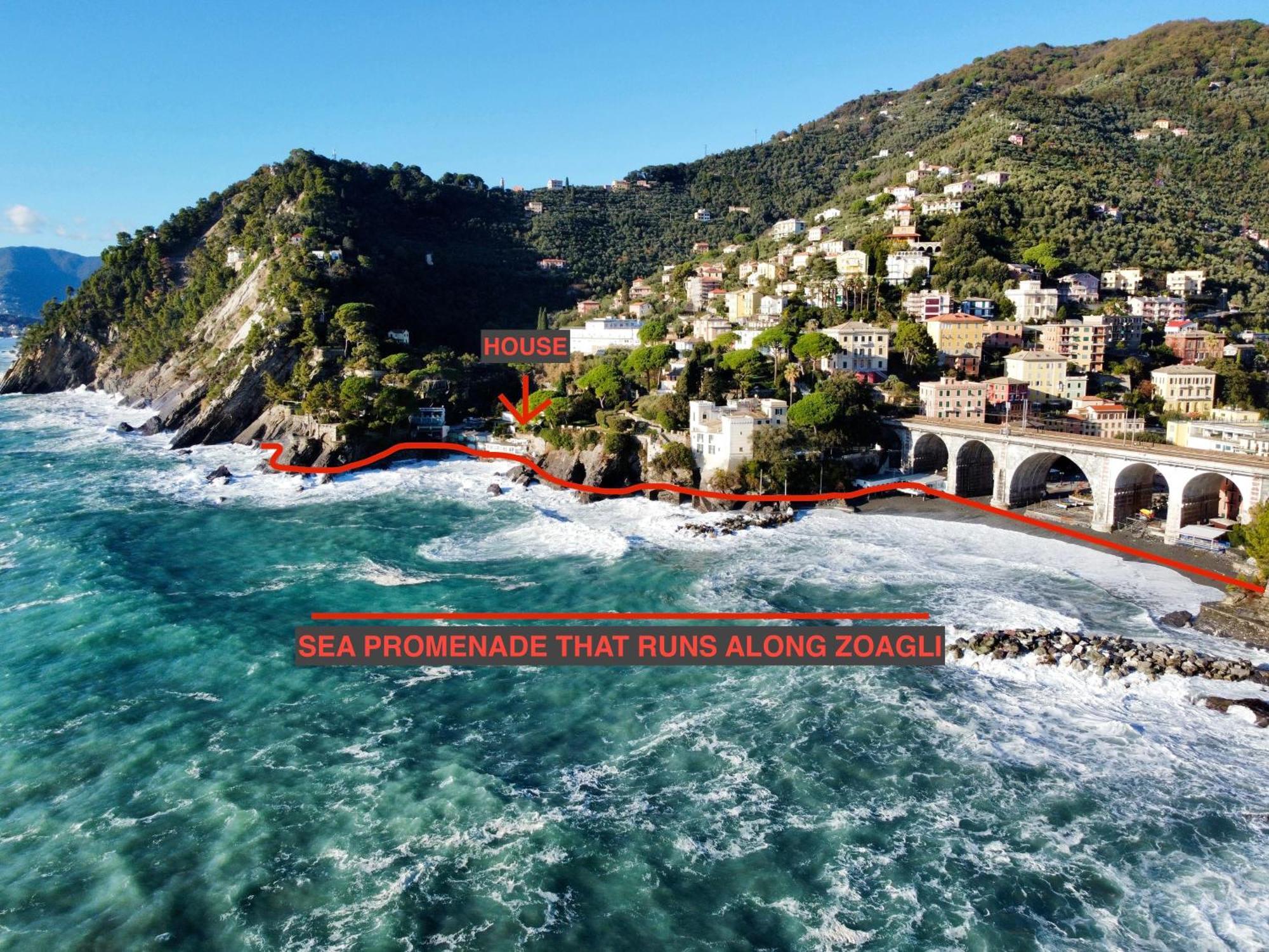 佐阿利La Terrazza Sul Mare公寓 外观 照片